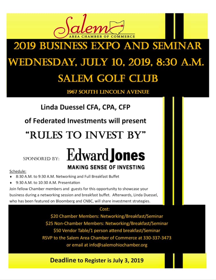Edward Jones Salem Area Chamber of Commerce