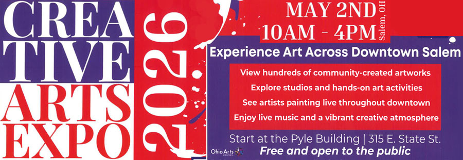 Banner creative arts expo 2026 900x311