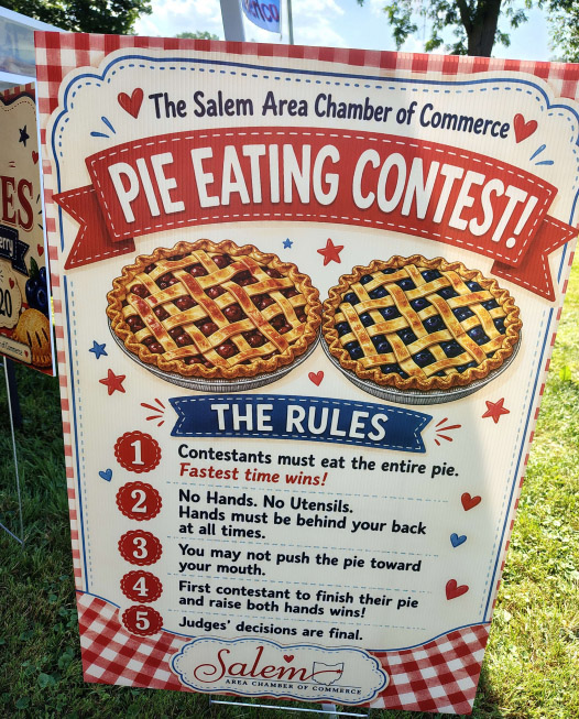 Gallery pie eating 2026