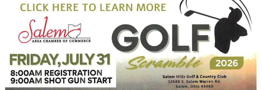 Golf outing 2026 banner