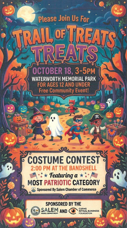 Poster trail of treats